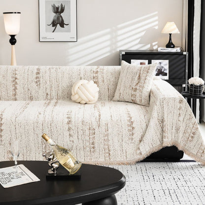 Sofa Cover Chenille Full Coverage Machine Washable