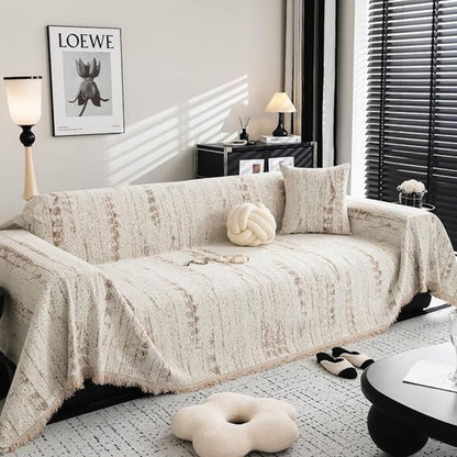 Sofa Cover Chenille Full Coverage Machine Washable