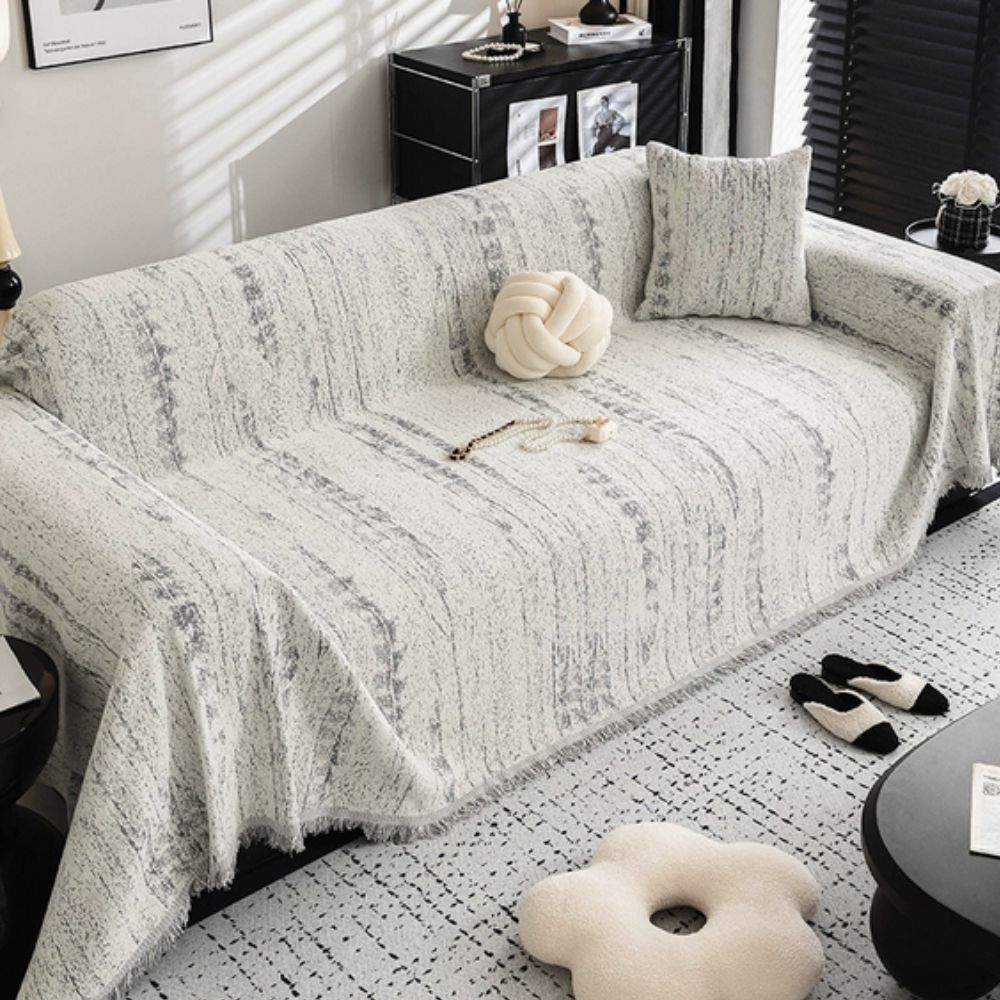 Sofa Cover Chenille Full Coverage Machine Washable