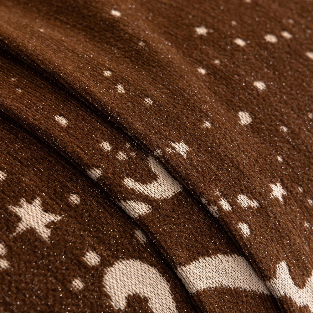 Sofa Cover Chenille Glittering Cursive Machine Washable
