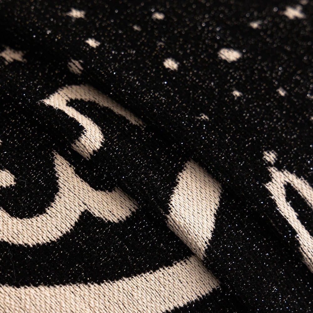 Sofa Cover Chenille Glittering Cursive Machine Washable