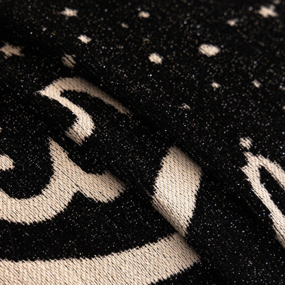 Sofa Cover Chenille Glittering Cursive Machine Washable