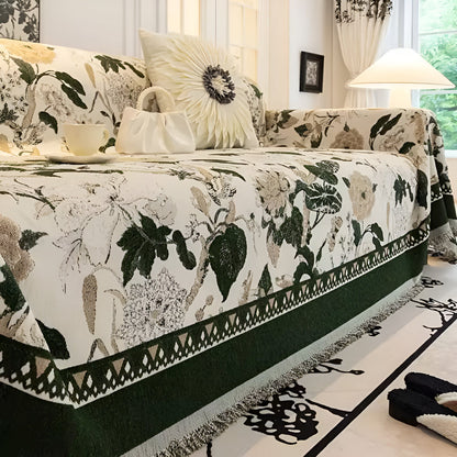 Sofa Cover Chenille Jacquard Pet & Spill Guard