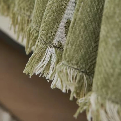 Sofa Cover Chenille Leaf Pattern Non-Slip & Machine Washable