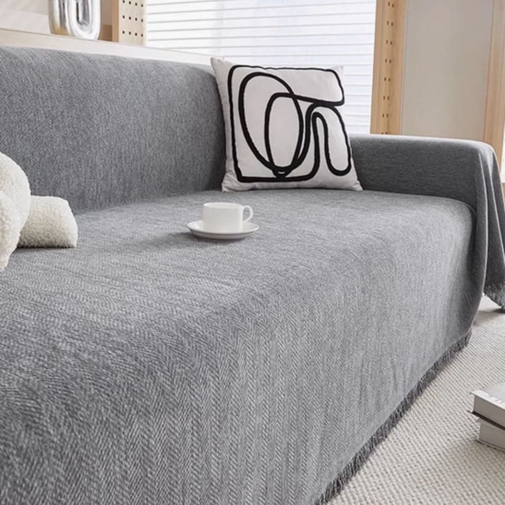 Sofa Cover Chenille Leak-Proof Non-Slip Machine Washable