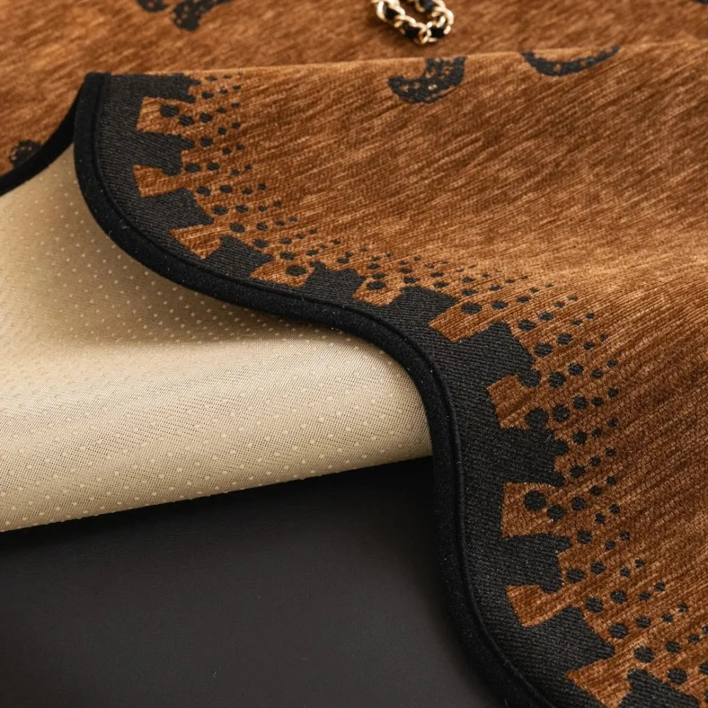 Sofa Cover Chenille Microfiber Non-Slip