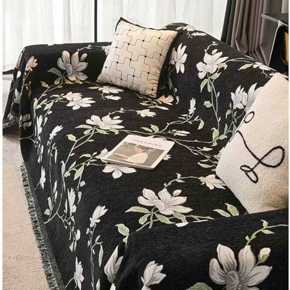 Sofa Cover Chenille Polyester Pet Scratch-Resistant Machine Washable