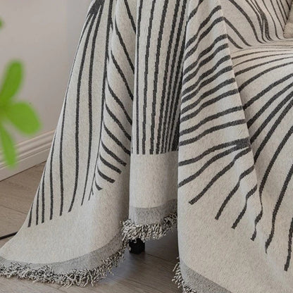 Sofa Cover Chenille Wave Pattern Machine Washable