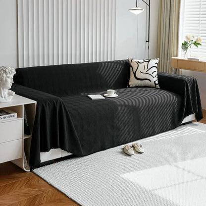 Sofa Cover Diamond Grid Chenille Pet Hair Resistant