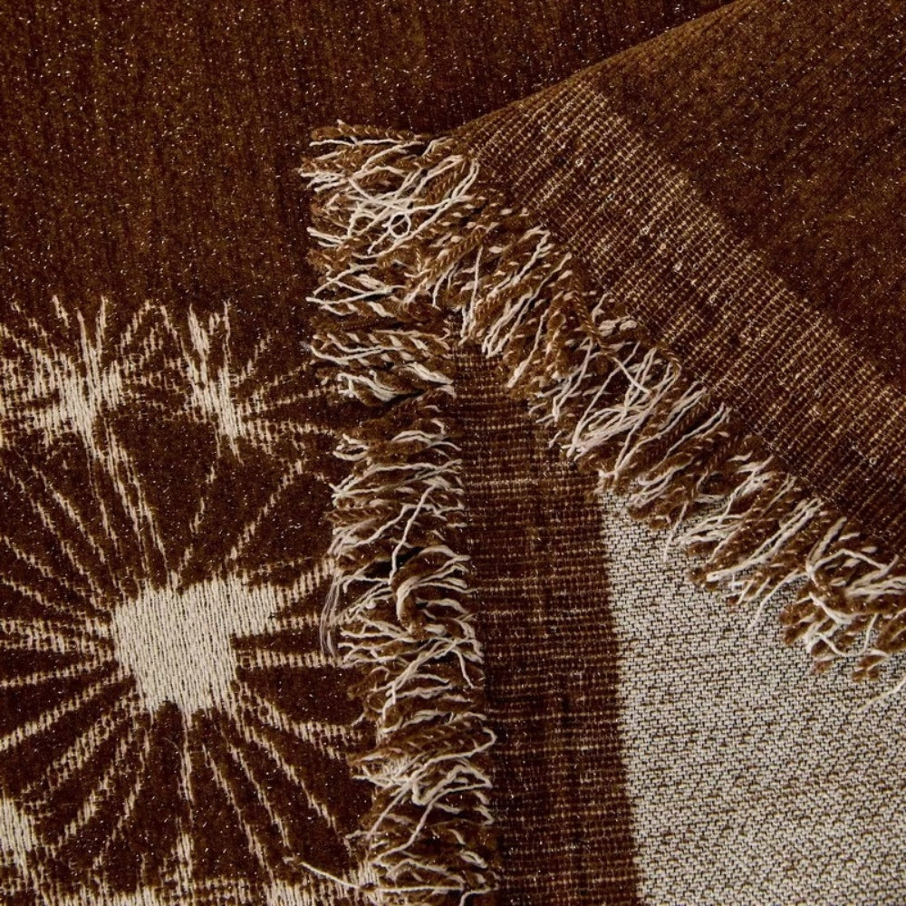Sofa Cover Japandi Dandelion Print Breathable Microfiber Machine Washable
