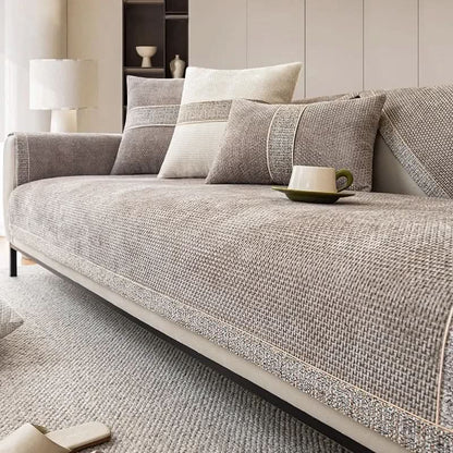 Sofa Cover Knitted Polyester Non-Slip Breathable