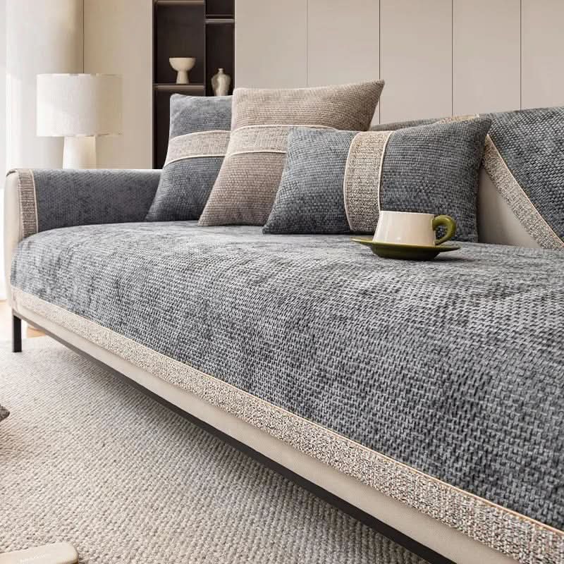 Sofa Cover Knitted Polyester Non-Slip Breathable