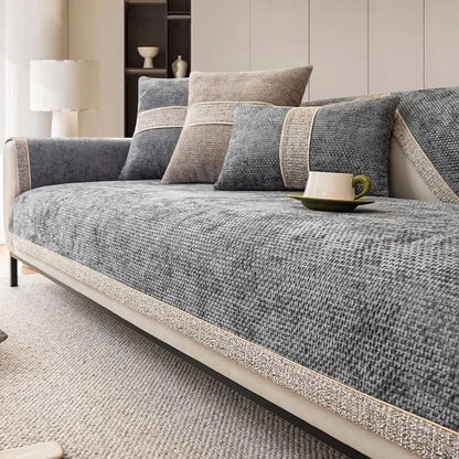 Sofa Cover Knitted Polyester Non-Slip Breathable