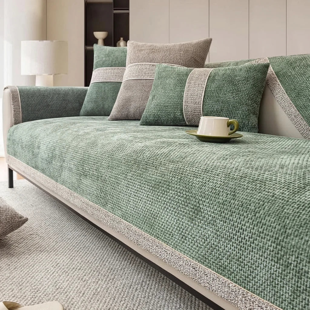 Sofa Cover Knitted Polyester Non-Slip Breathable