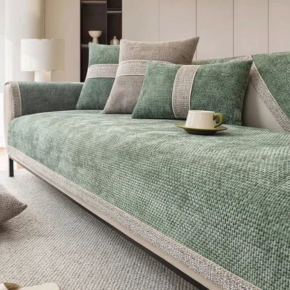 Sofa Cover Knitted Polyester Non-Slip Breathable