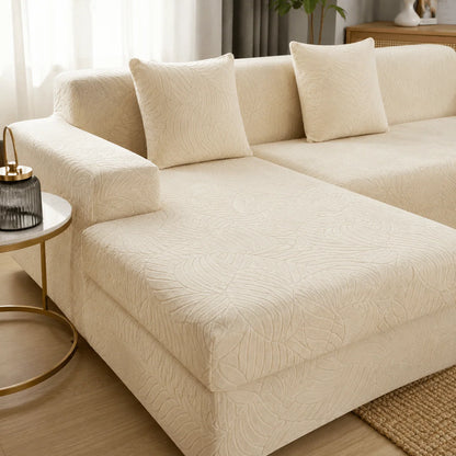 Sofa Cover L-Shaped Machine Washable Polyester