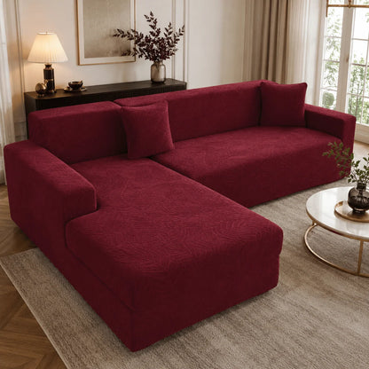 Sofa Cover L-Shaped Machine Washable Polyester