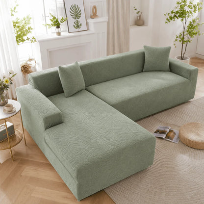 Sofa Cover L-Shaped Machine Washable Polyester