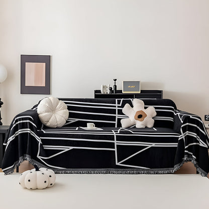 Sofa Cover Microfiber Blend Pet Fur & Spill Resistant
