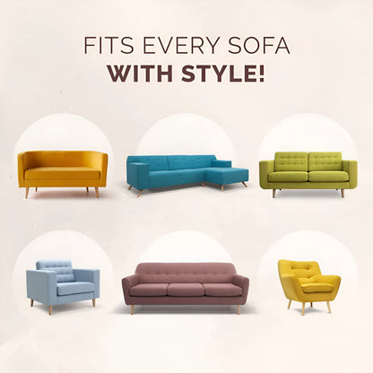 Sofa Cover Microfiber Blend Pet Fur & Spill Resistant