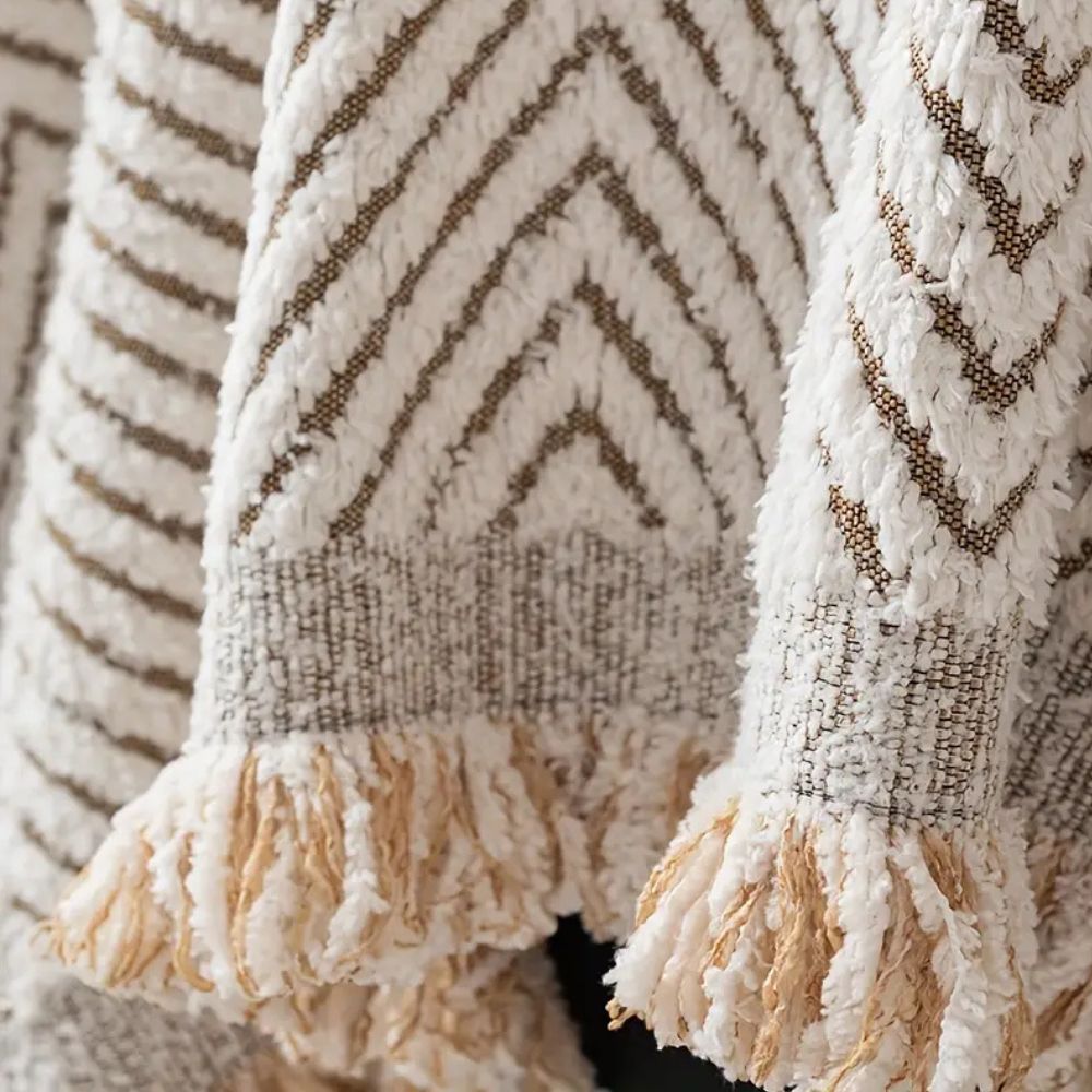 Sofa Cover Microfiber Herringbone Water-Resistant & Non-Slip