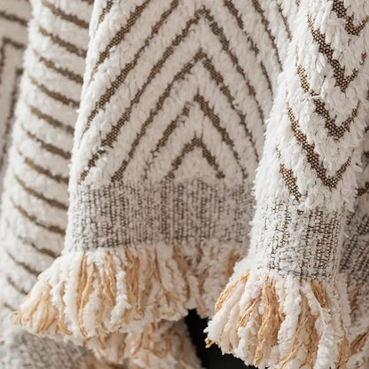 Sofa Cover Microfiber Herringbone Water-Resistant & Non-Slip