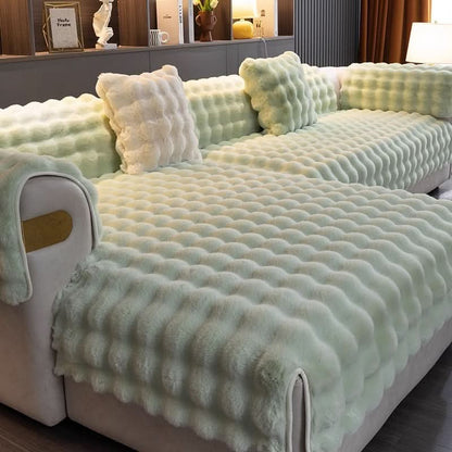 Sofa Cover Non-Slip Backing & Stain-Resistant Machine Washable
