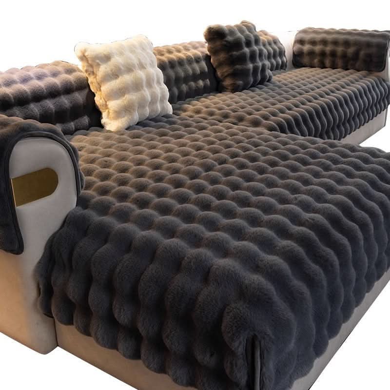 Sofa Cover Non-Slip Backing & Stain-Resistant Machine Washable