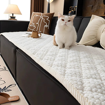 Sofa Cover Pet-Proof Microfiber Non-Slip Backing