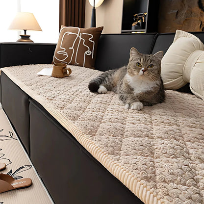 Sofa Cover Pet-Proof Microfiber Non-Slip Backing