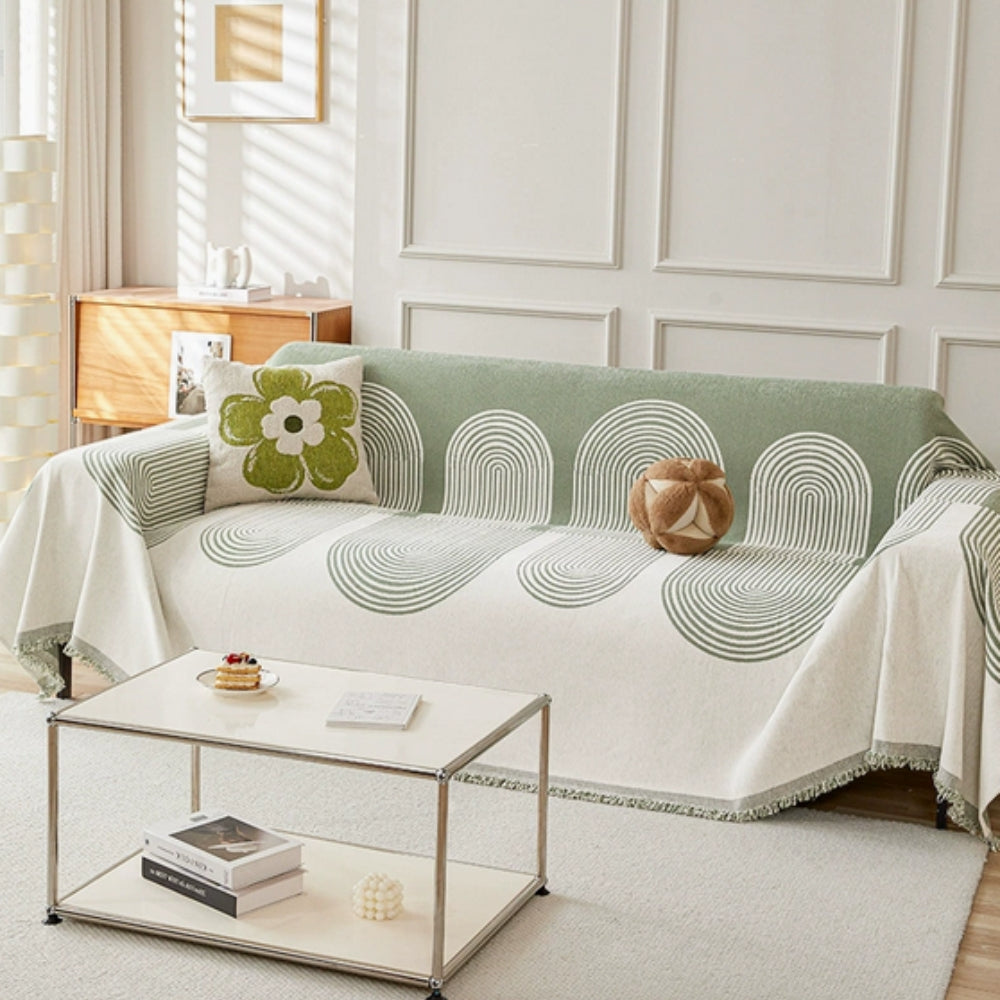 Sofa Cover Plush Double-Sided Chenille Pet & Spill Protection