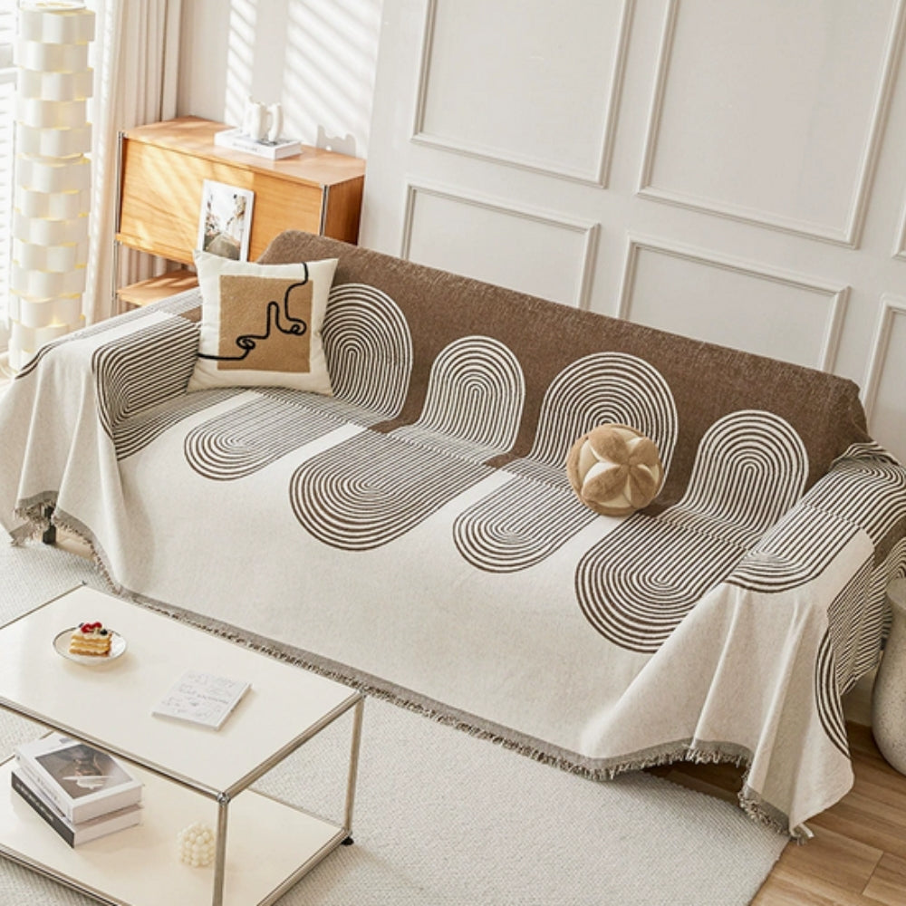 Sofa Cover Plush Double-Sided Chenille Pet & Spill Protection