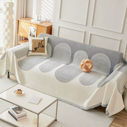 Sofa Cover Plush Double-Sided Chenille Pet & Spill Protection