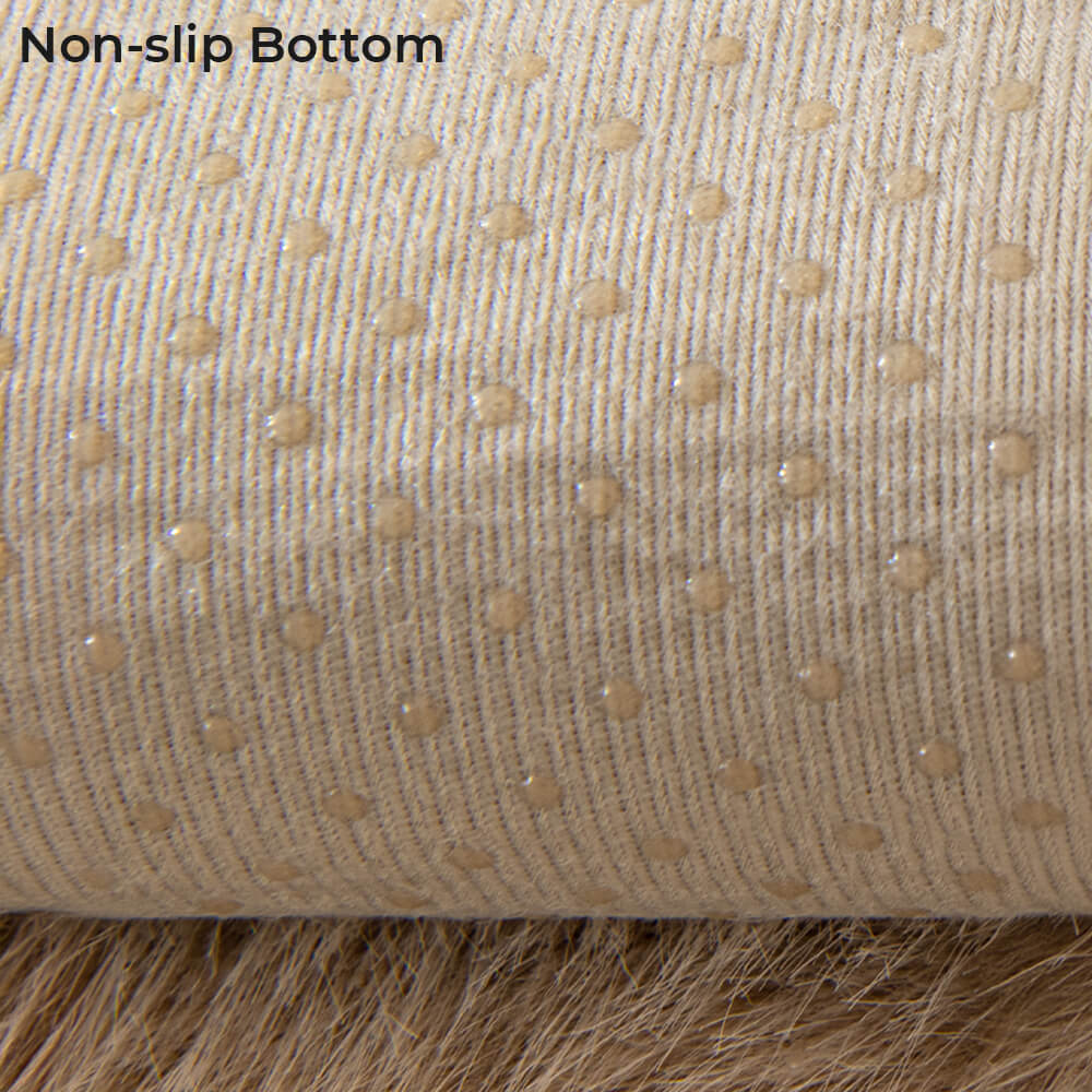Sofa Cover Plush Faux Fur Non-Slip Machine Washable