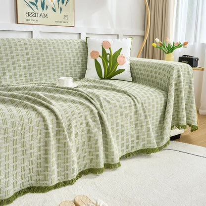 Sofa Cover Quilted Brushed Microfiber Machine Washable