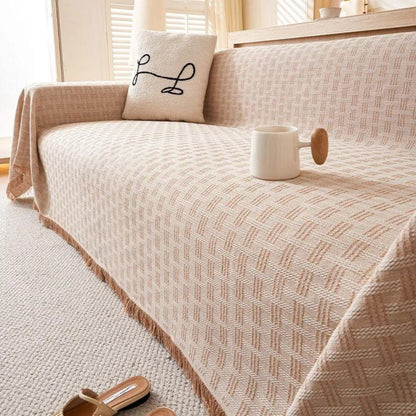 Sofa Cover Quilted Brushed Microfiber Machine Washable