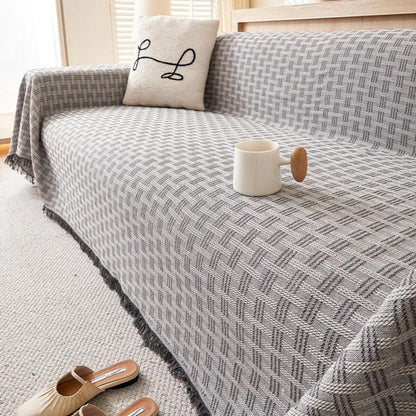 Sofa Cover Quilted Brushed Microfiber Machine Washable