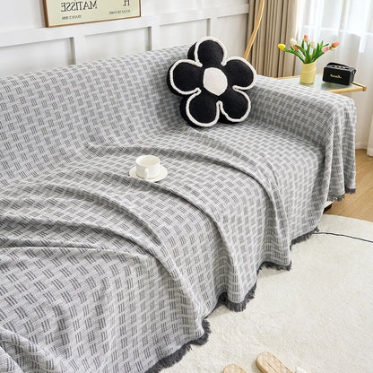Sofa Cover Quilted Brushed Microfiber Machine Washable