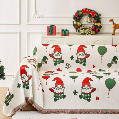Sofa Cover Quilted Christmas Machine Washable & Wrinkle-Resistant
