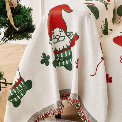 Sofa Cover Quilted Christmas Machine Washable & Wrinkle-Resistant