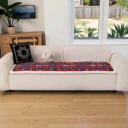 Sofa Cover Quilted Microfiber Non-Slip Backing
