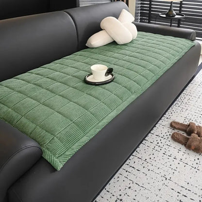 Sofa Cover Quilted Microfiber Non-Slip & Cat-Scratch Resistant