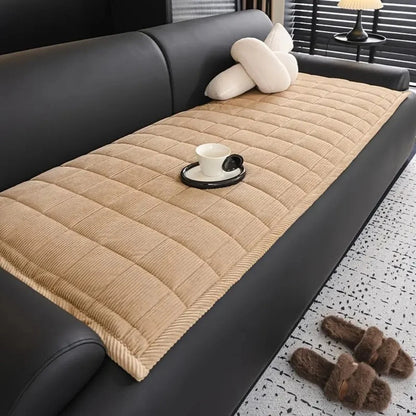 Sofa Cover Quilted Microfiber Non-Slip & Cat-Scratch Resistant