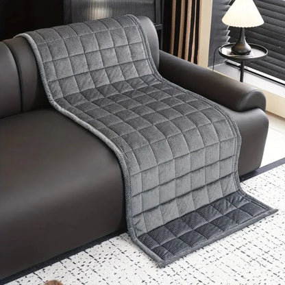 Sofa Cover Quilted Microfiber Non-Slip & Cat-Scratch Resistant