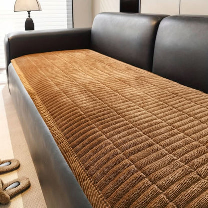 Sofa Cover Quilted Microfiber Pet-Friendly Machine Washable