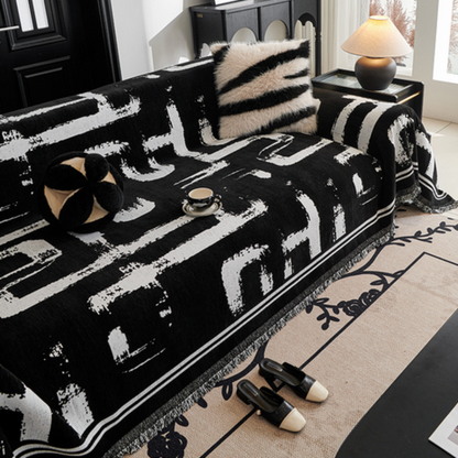 Sofa Cover Reversible Chenille Machine Washable