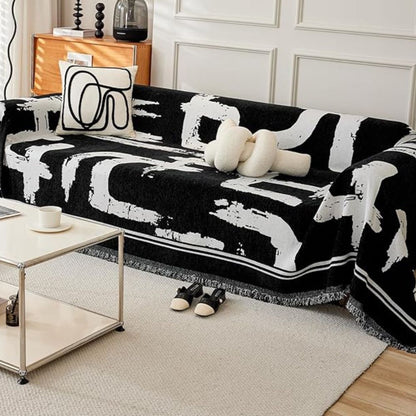 Sofa Cover Reversible Chenille Machine Washable