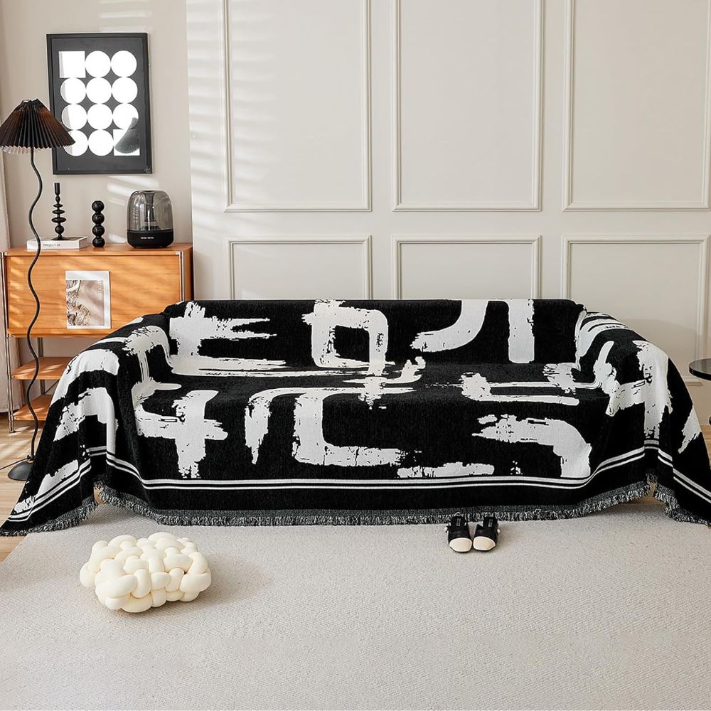 Sofa Cover Reversible Chenille Machine Washable