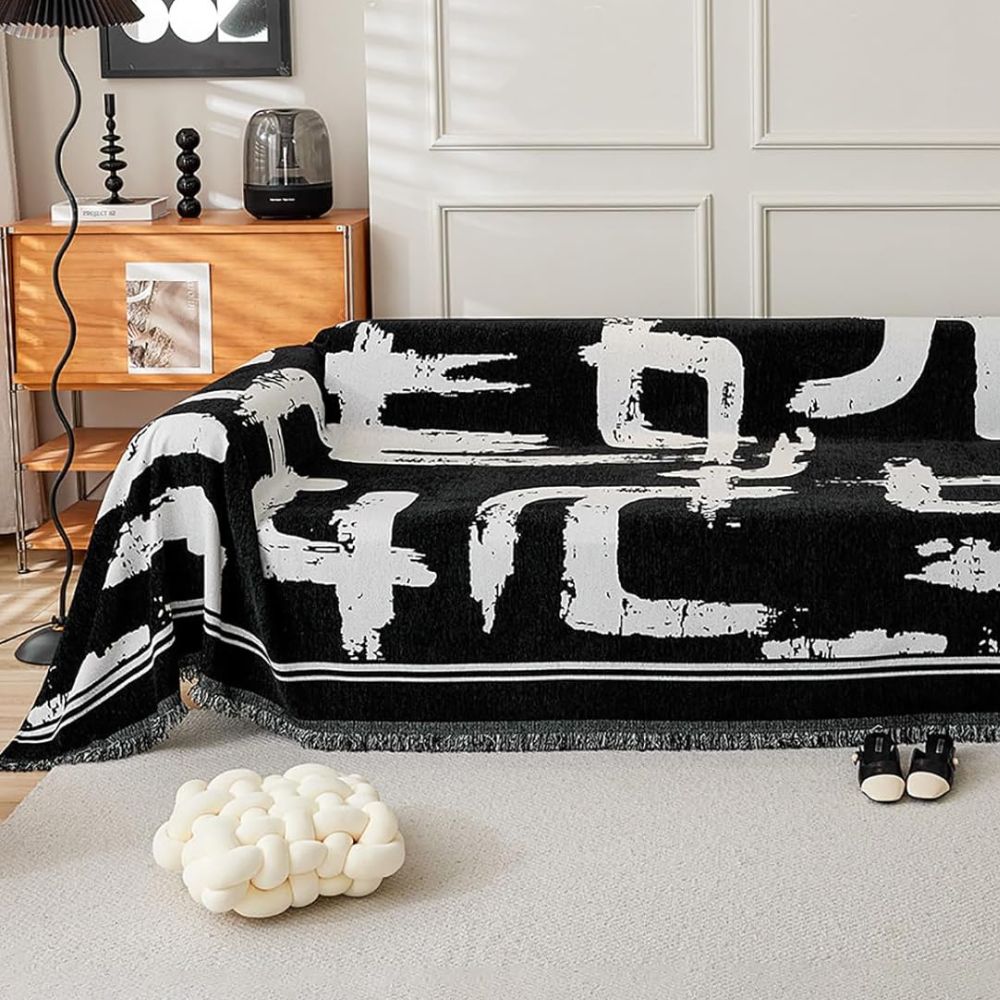 Sofa Cover Reversible Chenille Machine Washable