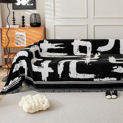 Sofa Cover Reversible Chenille Machine Washable